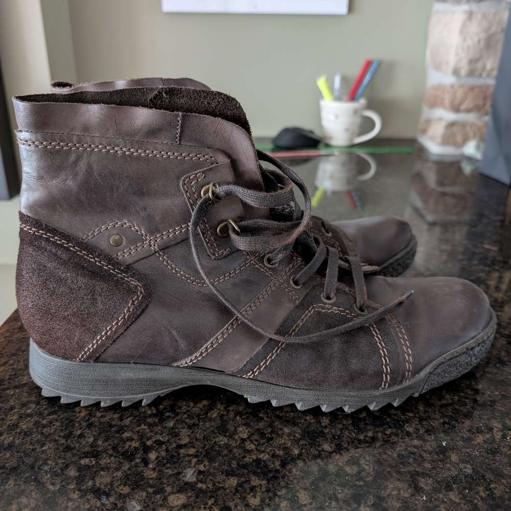 Men's Brown Leather Boots